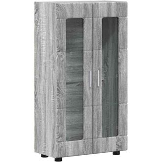 vidaXL Sideboard FLORIN Grey Sonoma 55.5 x 29 x 103 cm Engineered Wood vidaXL