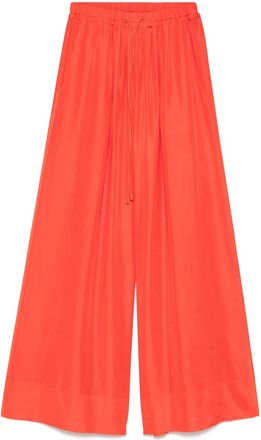 Forte_Forte Pantaloni in seta - Arancione