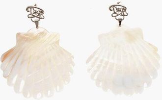 Dsquared2 Oversized Shell Earrings size Unica