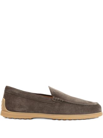 Tod's suede loafers - Brown