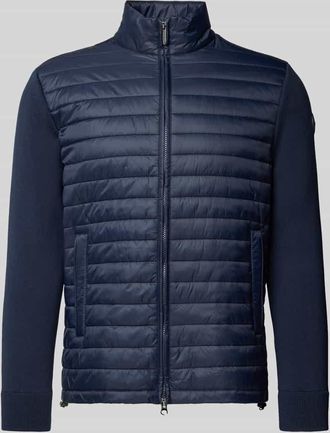Colmar Regular Fit Jacke in Stepp-Optik in Marine, Gr&ouml;&szlig;e 46