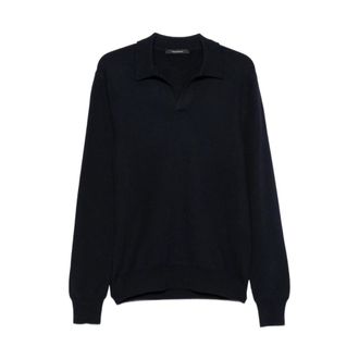 Tagliatore Zayn Trui - Heren - Truien - Blauw - Maat: XL Zijde