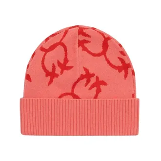Pinko Pinko, Accessoires, Dames, Roze, ONE Size, Wol, Wolmix Muts