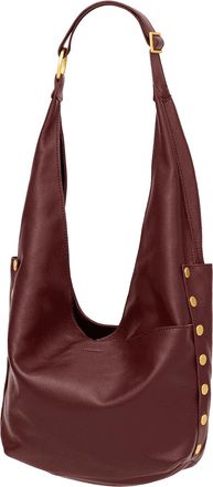 Hammitt Hammitt Tom Zip Cherrywood Pebble Brushed Gold Lrg