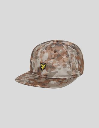 Lyle & Scott Lyle And Scott Mens Digital Animal Print Cap - Brown - Size: 1SZ
