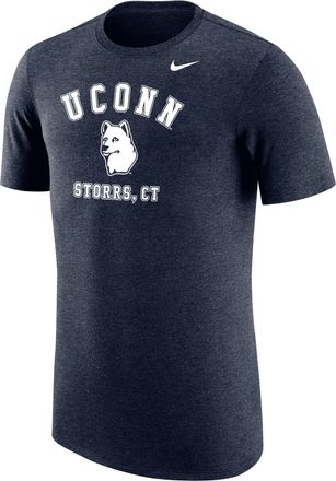 Nike UConn Nike Mens College T-Shirt in Blue | M21372P747-CON