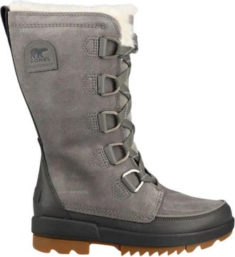 Sorel Torino II Tall WP - Dames - Winterlaarzen - Grijs - 36 EU - Leer - Schoenen