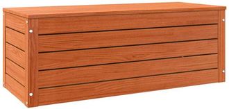 vidaXL Caja De Almacenamiento Con Puerta Marr&oacute;n Cera 89 X 36,5 X 33 Cm Vidaxl