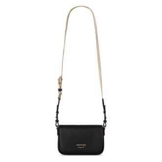 Emporio Armani Cross Body Bags, female, Black, ONE SIZE, Deer-print Mini Bag