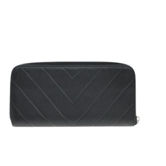 Chanel Pre-owned Wallets, female, Black, Size: ONE SIZE Pre-owned CC Charm Zip Around Wallet