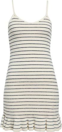 J.W.Anderson Ruffle Hem Minidress in White at Nordstrom, Size X-Small