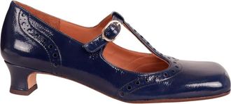 Chie Mihara Izaida Pumps - Dames - Schoenen - Blauw - Maat: 36 EU Leer