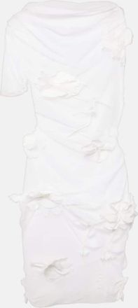 Jacquemus La Mini Robe Bocciolo silk-blend minidress