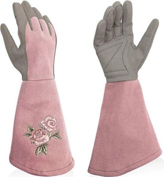 OEM 1 Par De Guantes De Jardiner&iacute;a Para Mujer Con Protecci&oacute;n Antipinchazos, Resistentes A Pinchazos Y Cortes, (m)