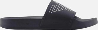 Emporio Armani Mens Eagle Logo Navy Rubber Slider - Size: 10
