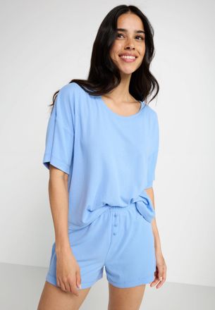 Lascana LSCN by LASCANA 2 tlg. mit Zierknopfleiste an der Hose