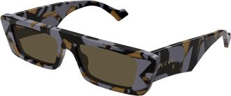 Gucci GG1331S 006 Mens Sunglasses Tortoiseshell Size 54 - Free RX Lenses - Free RX Lenses