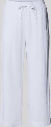 Freequent Wide Leg Pants mit elastischem Bund Modell Lava in Offwhite, Gr&ouml;&szlig;e XXL