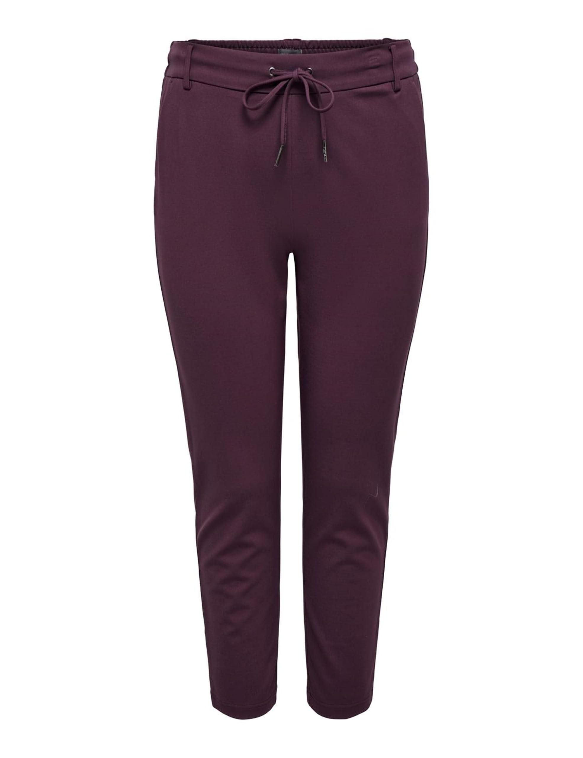 ONLY CARMAKOMA Weite Hose Mit Muster – Bequem, Elastischer Bund (Gr. 48, Cloud Dancer)