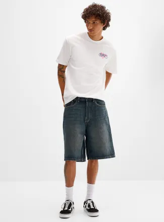 Vans Mens Check-5 aged blue 23 jort Baggy fit