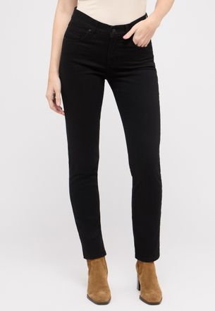 Angels Straight-Jeans ANGELS CICI, Damen, Gr. 34, L&auml;nge 30, schwarz, Denim/Jeans, Obermaterial: 92% Baumwolle, 6% Polyester, 2% Elasthan, straight fit, Jeans