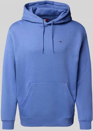Tommy Jeans Regular Fit Hoodie aus Baumwoll-Mix in Blau, Größe XXL