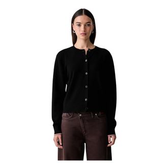 Scotch & Soda Truien & Vesten, Dames, Zwart, L, Nylon, Compact Relaxed-Fit Vest
