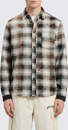 Palm Angels Camicia casual in cotone check