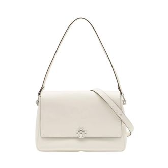 Tory Burch Tory Burch, Shoulder Bags, female, White, Size: ONE SIZE Charlie Shoulder Bag