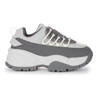 Acupuncture Sneakers, female, Gray, 6 UK, Vintage Chunky Trainers in Grey