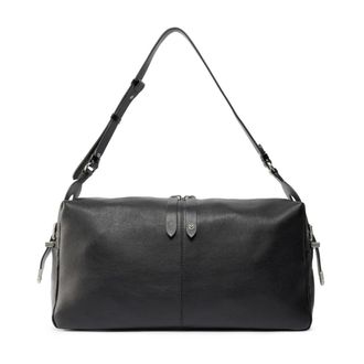 Pinko Schoudertas - Dames - Schoudertassen - Zwart - ONE Size - Katoen - Tassen