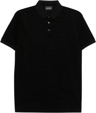 Emporio Armani T-shirts en Polos - Heren - Polos - Zwart - L - Tops