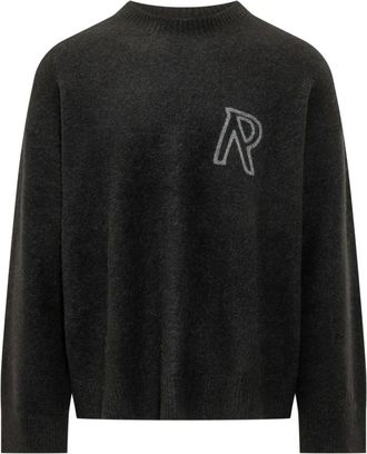 Represent Represent, Truien & Vesten, Heren, Zwart, L, Logo Sweater