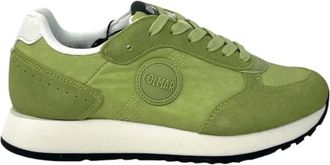 Colmar Travis One Sneaker - Heren - Sneakers - Groen - 39 EU - Leer - Schoenen
