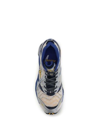 Mizuno Mens Sneakers Wave Prophecy 1 Artisans Gold Upper: Fabric Trainers Artisans