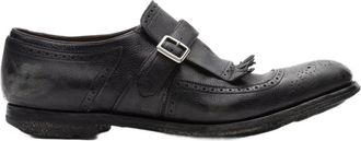 Churchs Monk Strap Brogues met Tassels - Heren - Schoenen - Zwart - Maat: 42 1/2 EU Leer