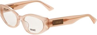Versace Womens 53 mm Pink Opticals