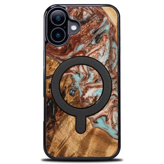 OEM Funda Bewood Unique Para Iphone 16 - Planetas - J&uacute;piter Con Magsafe