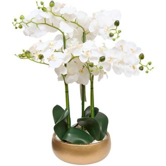 Atmosphera Fiori artificiali in vaso sanae h65cm Atmosphera cr&eacute;ateur dint&eacute;rieur