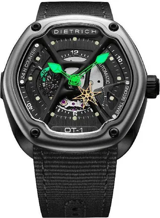 Dietrich Mens Organic Time 46mm Automatic Watch