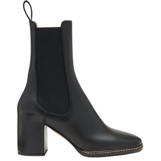 Ulla Johnson Taryn Chelsea Boot In Noir