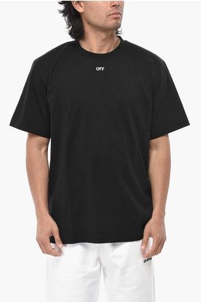 Off-white Crewneck T-Shirt BRICK ARROW With Back Print size 3xl