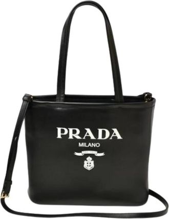 Prada Pre-owned Nylon Tote Bag - Dames - Vintage Shopper - Zwart - ONE Size - Nylon - Vintage
