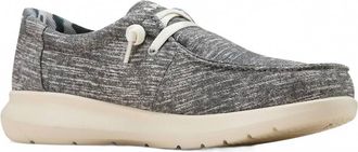 Ariat Mens Hilo Shoe In Washed Grey Denim