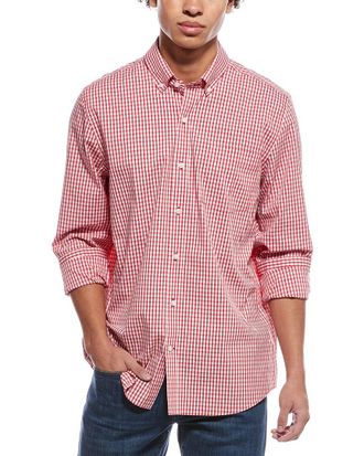 Cutter & Buck Tailored Fit Stretch Gingham Shirt