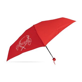 Moschino Accessoires, unisex, Rood, ONE Size, Polyester, Supermini Paraplu