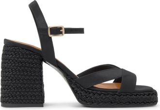 Castaner Schoenen, Dames, Zwart, 40 EU, Leer, Viena Sandaal