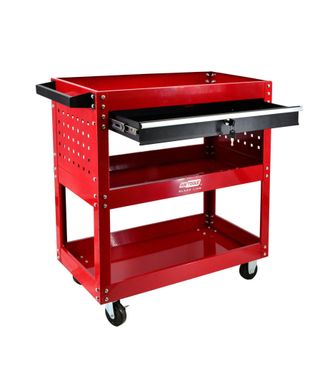 OEM Awtools W&oacute;zek Warsztatowy Metalowy 3 Poziomy +1 Szuflada