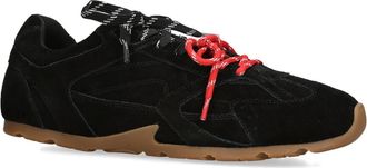 Steve Madden Mens Leather Midas Black Sneakers - Size UK 11