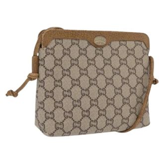 Gucci Pre-owned Bucket Bags, female, Beige, Size: ONE SIZE Pre-owned Plastic Bucket Bag